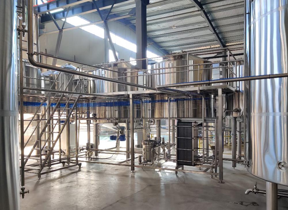 5000L brewery equipment O’zbekiston by TIANTAI